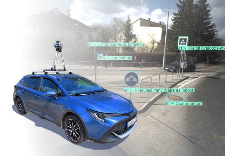 GeoMeter mounted on car